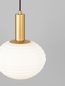 Preview: Nova Luce ALLEN Pendelleuchte E27 Gold 120x24cm dimmbar 9028844