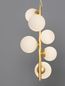 Preview: Nova Luce ODILLIA Pendelleuchte G9 6-fach Gold 28x23,2x120cm dimmbar 9028860