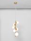 Preview: Nova Luce ODILLIA Pendelleuchte G9 6-fach Gold 28x23,2x120cm dimmbar 9028860