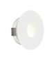 Preview: Nova Luce PASSAGIO LED Wandeinbauleuchte Weiß 1W IP54 Warmweiss 3,7x2,2x3,7cm 9031616