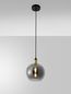 Preview: Nova Luce MIRRO Pendelleuchte E27 Gold 180x25cm dimmbar 9035960