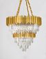 Preview: Nova Luce GRANE Pendelleuchte E14 20-fach Gold 120x85cm dimmbar 9050120