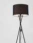 Preview: Nova Luce RETRO Stehlampe E27 Schwarz 44x38x145cm 9050160