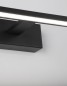 Preview: Nova Luce LIVIA LED Wandleuchte Schwarz 30W IP44 Warmweiss 96x14x6cm 9053302