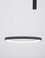 Preview: Nova Luce ESTEVA LED Pendelleuchte Schwarz 47W Warmweiss 150x65cm dimmbar 9053552