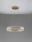 Preview: Nova Luce AGOS LED Pendelleuchte Gold 75W Warmweiss 150x60cm dimmbar 9054444