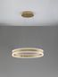 Preview: Nova Luce AGOS LED Pendelleuchte Gold 75W Warmweiss 150x60cm dimmbar 9054444