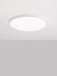 Preview: Nova Luce DIXIE LED Deckenleuchte Weiß 36W Steuerbare Lichtfarbe 2,5x40cm 9060190