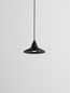 Preview: Nova Luce DRO LED Pendelleuchte Schwarz 6W Warmweiss 150x9,2cm dimmbar 9060220