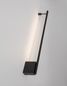 Preview: Nova Luce GROPIUS LED Wandleuchte Schwarz 10W Warmweiss 60x9x3,5cm 9081130