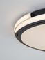 Preview: Nova Luce ODREY LED Deckenleuchte Schwarz 22W Warmweiss 5x40cm 9081206