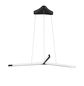 Preview: Nova Luce ODERICK LED Pendelleuchte Schwarz 44W Warmweiss 182x102cm 9100145