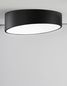 Preview: Nova Luce MAGGIO LED Deckenleuchte Schwarz 24W Warmweiss 12x40cm 9111261