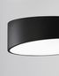 Preview: Nova Luce MAGGIO LED Deckenleuchte Schwarz 24W Warmweiss 12x40cm 9111261