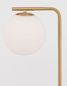 Preview: Nova Luce ALVAREZ Stehlampe E27 Gold 31x25x140cm 9136702