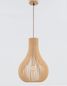 Preview: Nova Luce SOHO Pendelleuchte E27 Naturholz 245x8cm dimmbar 9138061