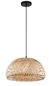 Preview: Nova Luce SCARLET Pendelleuchte E27 Beige 120x39cm dimmbar 9142498