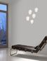 Preview: Nova Luce ICE Pendelleuchte G9 5-fach Weiß 180x39cm dimmbar 9160235