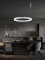 Preview: Nova Luce PERLA LED Pendelleuchte Chrom 72W Warmweiss 200x80cm dimmbar 9186917