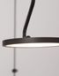 Preview: Nova Luce LUCCELO LED Pendelleuchte Schwarz 10W Warmweiss 16x16x400cm 9190110