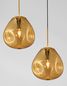 Preview: Nova Luce LAVA Pendelleuchte E27 Gold 120x25cm dimmbar 9190403