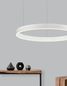 Preview: Nova Luce MOTIF LED Pendelleuchte Weiss 50W Warmweiss 200x80cm dimmbar 9190748