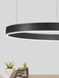 Preview: Nova Luce MOTIF LED Pendelleuchte Schwarz 50W Warmweiss 200x80cm dimmbar 9190848