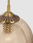 Preview: Nova Luce ATHENA Pendelleuchte E27 Gold Champagner 120x25cm dimmbar 9191211