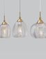 Preview: Nova Luce VARIO Pendelleuchte E27 3-fach Gold 76x18x120cm dimmbar 9191543