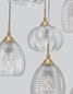 Preview: Nova Luce VARIO Pendelleuchte E27 6-fach Gold 120x50cm dimmbar 9191544