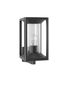 Preview: Nova Luce LOEVE Wandleuchte E27 Anthrazit 12W IP65 14,5x21,5x27,6cm 9193101