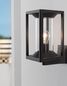 Preview: Nova Luce LOEVE Wandleuchte E27 Anthrazit 12W IP65 14,5x21,5x27,6cm 9193101