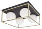 Preview: Nova Luce JULIET Deckenleuchte E14 4-fach Gold 45x45x20cm dimmbar 9206403