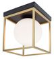 Preview: Nova Luce JULIET Deckenleuchte E14 Gold 18,5x18,5x20cm dimmbar 9206404