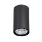 Preview: Nova Luce CECI LED Deckenleuchte Schwarz 3W IP65 Warmweiss 5,5x5,5x11cm 9220022