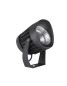 Preview: Nova Luce NORTH LED Bodenspot Schwarz 30W IP65 Warmweiss 15x15x20,5cm 9240679