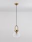 Preview: Nova Luce IRVINE Pendelleuchte E27 Gold 230x20cm dimmbar 9241170