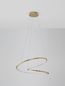 Preview: Nova Luce GIRISH LED Pendelleuchte Gold 41W Warmweiss 120x60cm dimmbar 9248109