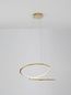 Preview: Nova Luce GIRISH LED Pendelleuchte Gold 41W Warmweiss 120x60cm dimmbar 9248109