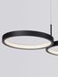 Preview: Nova Luce MAGNUS LED Pendelleuchte Schwarz 41W Warmweiss 84x32x120cm dimmbar 9248117