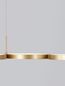 Preview: Nova Luce MAGNUS LED Pendelleuchte Messing 41W Warmweiss 84x32x120cm dimmbar 9248118