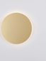 Preview: Nova Luce CYRCLE LED Wandleuchte Gold 22,5W Warmweiss 30x3,2x30cm 9248153