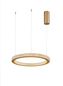 Preview: Nova Luce FIORE LED Pendelleuchte Gold 40W Warmweiss 120x40cm dimmbar 9285410