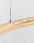 Preview: Nova Luce PRESTON LED Pendelleuchte Gold 35W Warmweiss 120x60cm dimmbar 9285601