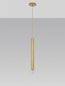 Preview: Nova Luce NORWAY Pendelleuchte E27 Gold 180x4,5cm dimmbar 9287948