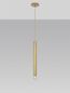 Preview: Nova Luce NORWAY Pendelleuchte E27 Gold 180x4,5cm dimmbar 9287948