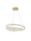 Preview: Nova Luce AURELIA LED Pendelleuchte Gold 72W Neutralweiss 150x80cm dimmbar 9333063