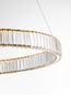 Preview: Nova Luce AURELIA LED Pendelleuchte Gold 47W Neutralweiss 150x80cm dimmbar 9333076