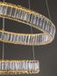 Preview: Nova Luce AURELIA LED Pendelleuchte Gold 46W Neutralweiss 150x60cm dimmbar 9333077