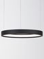 Preview: Nova Luce PERRINE LED Pendelleuchte Schwarz 22W Warmweiss 150x40cm dimmbar 9345612